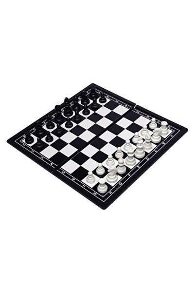 SHOPIENS Joc de șah portabil Shopiens®, magnetic, 15,5 x 15,5 cm