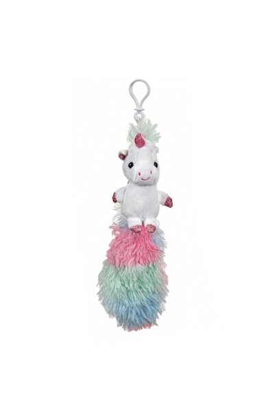 SHOPIENS Breloc de plus pentru copii Shopiens® Unicorn cu coada, 34 cm