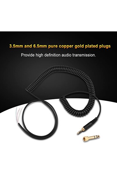 PadForce Audio Cable for Beyerdynamic DT 770, 770Pro, 990, 990Pro headphones