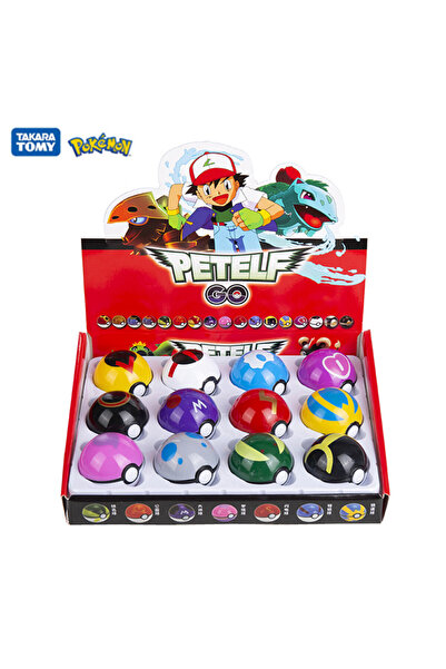 Choice1 مجموعة من 12 قطعة من بوكيمون بوكيبول بيكاتشو، لعبة بوكيت مونستر جيني ...