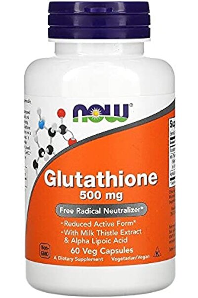Now Foods - Glutathione Cellular Antioxidant 500 mg. - 60 Vegetarian Capsules