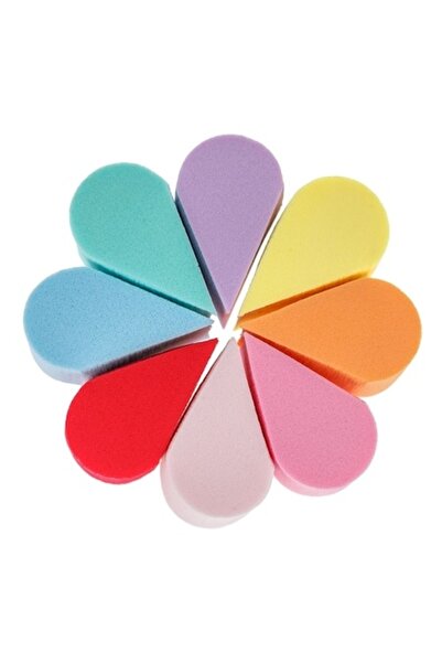 SHOPIENS Set 8 Multicolored Sponges for Concealer and Makeup 3.5x2cm