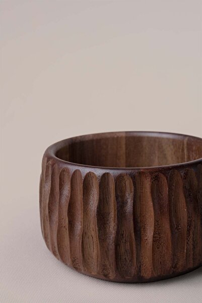 Barine Acacia Wood Bowl 11X6 cm 11X6 cm