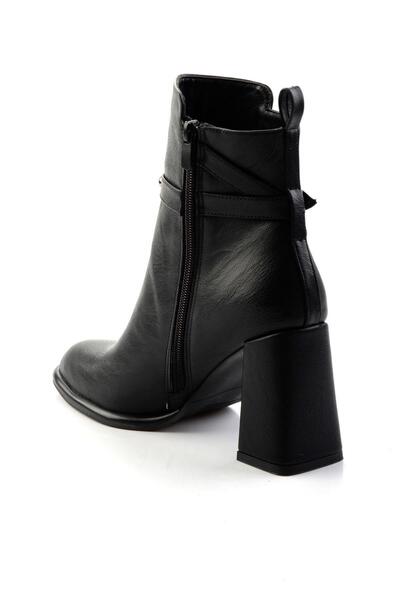Bambi Siyah Kadın Bot & Bootie K02565070609