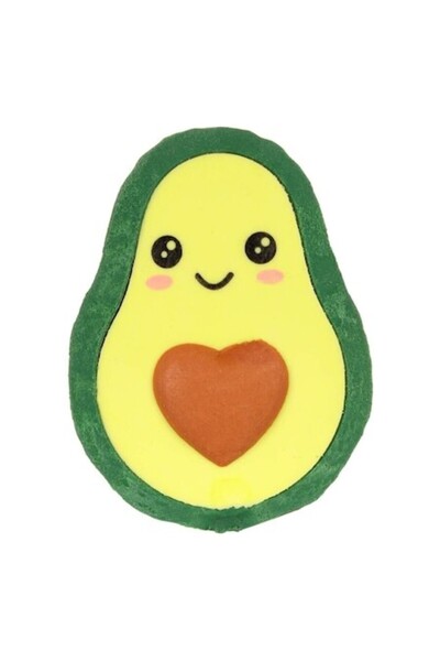 SHOPIENS Radiera 3D in Forma de Avocado, Design Amuzant si Colorat, Accesoriu pentru Scoala si Proiecte DIY