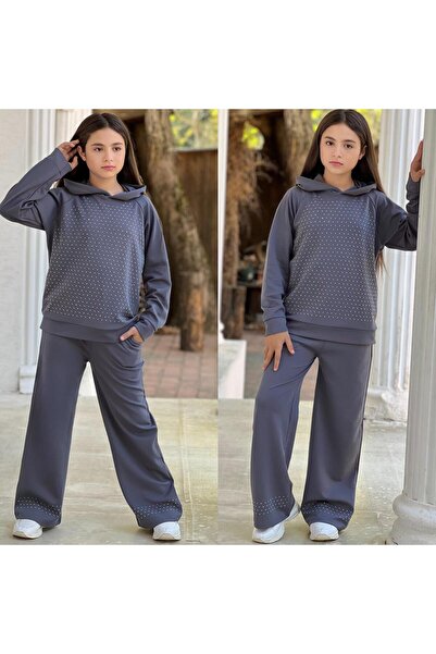 MUMİKİDS Girl's Top and Bottom Set