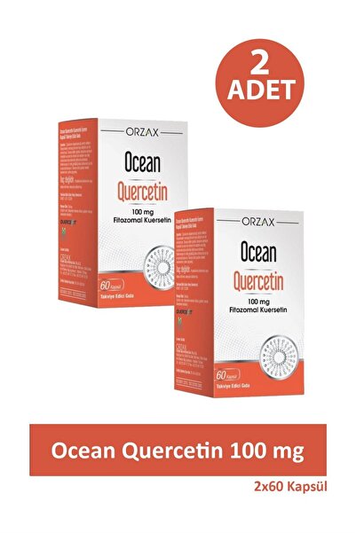 Ocean Quercetin 100 Mg 60 Capsules 2 Pieces
