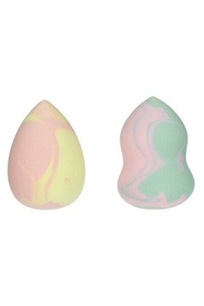 SHOPIENS Set 2 bureți de machiaj Drop Pastel Tie Dye 4x6.5cm