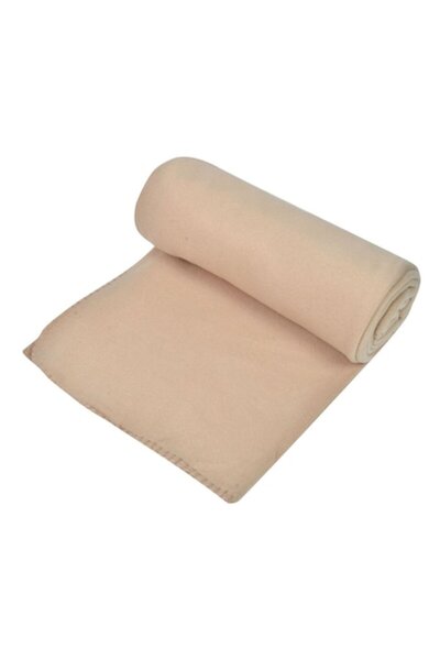 SHOPIENS Patura fleece Basic Shopiens®, bej, 220 x 150 cm