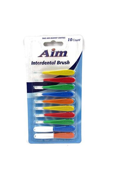 Aim Set 10x Periuțe interdentare, AIM, Curățare eficientă între dinți, Aparat...