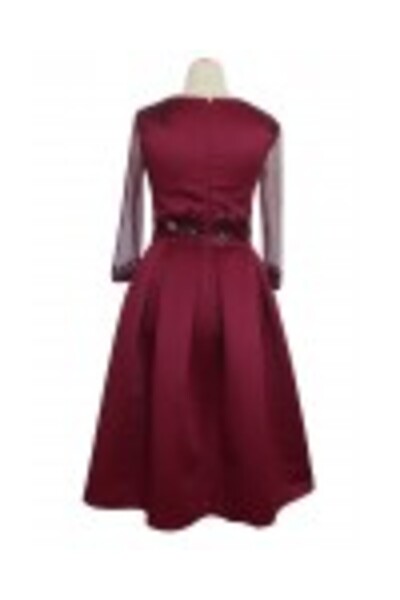 Tyana Art Rochie de gala bordo