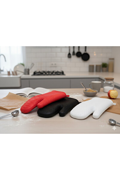 NORDİVA HOME Yanmaz Firin Eldi̇veni̇ Si̇li̇kon