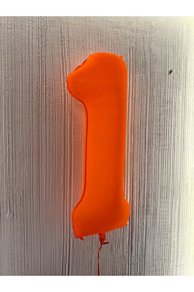 Kukuletaparty Neon Turuncu Harf Balonları