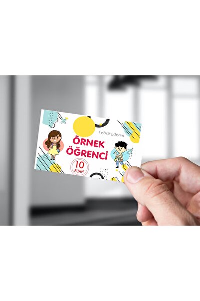 Hsn بطاقة طالب نموذجية 50 قطعة 5×8 سم