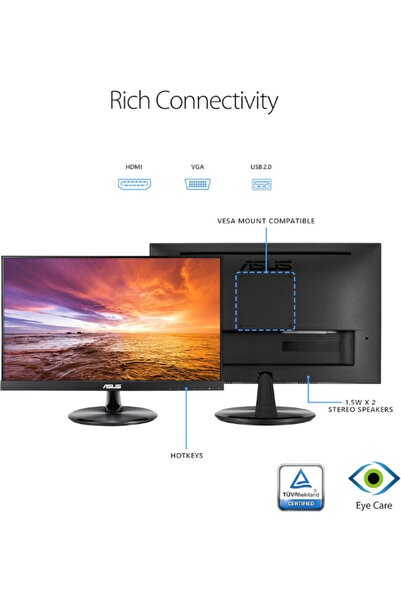 ASUS VT229H 21.5" Monitor