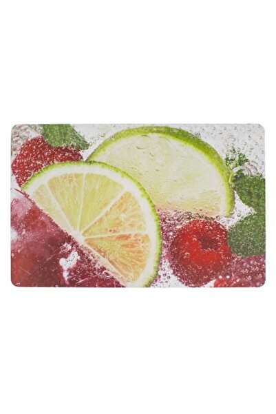 SHOPIENS Suport de masă din PP cu model de fructe și băuturi de vară, 43,5x28...