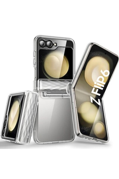 Velo Carcasă compatibilă cu Samsung Galaxy Z Flip6 — Sleek Defense W3565, I-B...