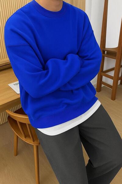 DM DOLCE MORE سترة رياضية يونيسكس من القطن الممشط بثلاث خيوط