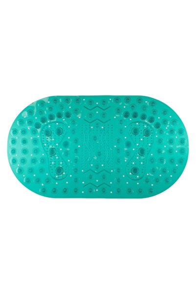 SHOPIENS Anti-slip bath mat Shopiens®, turquoise model, 68 x 35 cm