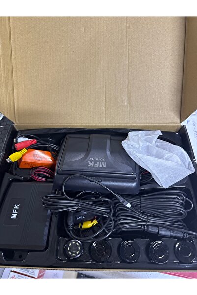 Mfk Kameralı park sensörü 4.3inc Aynalı ekran siyah sensör seti