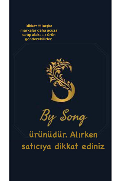 By Song Aksesuar Aquamarin doğaltaşlı kolye