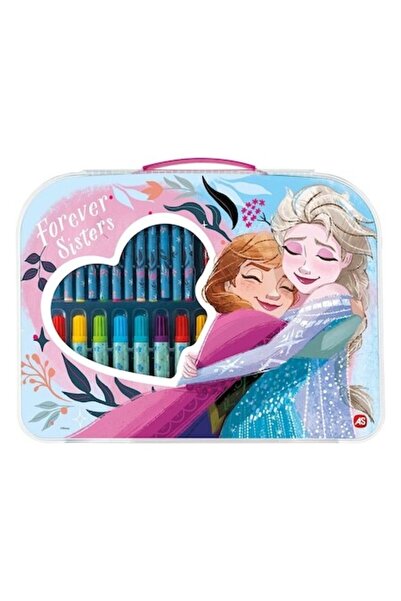 SHOPIENS Set Pictura Art Case Frozen 2, 34 Piese, Creioane, Carioci si Acceso...