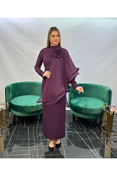 White Corner 3151 ZARİF ELBİSE