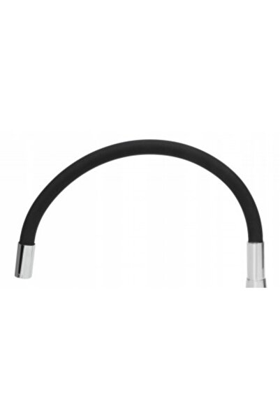 FERRO Baterie bucatarie cu pipa flexibila Gri - Zumba