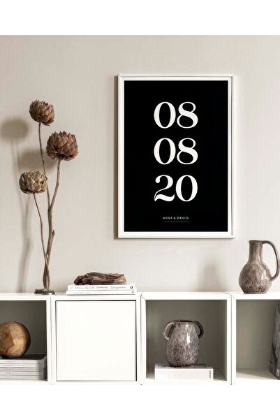 Thetic De la ziua asta înainte Black - Poster de perete PREMIUM fără cadru cu estetică modernă