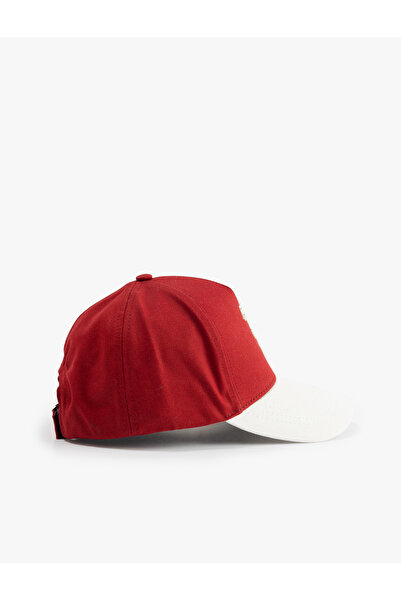 Koton Cotton Embroidered Cap Hat