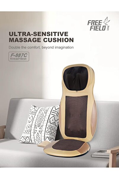 Relax Smart كرسي مساج الجسم المتنقل للمنزل والسيارة والمكتب للاسترخاء والعلاج بالتدليك وتخفيف آلام الظهر