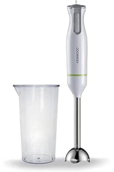 Generic خلاط يدوي كينوود، عصا معدنية 600 واط، مع دورق متدرج، وظيفة توربو، قاب...