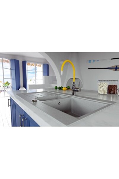 FERRO Baterie bucătărie cu cioc flexibil bej - Zumba