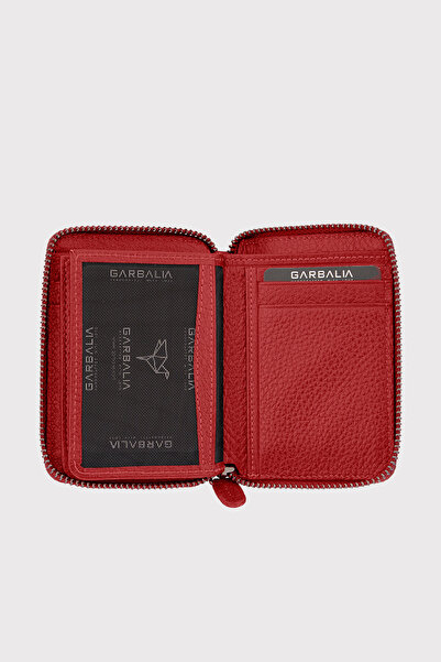 Garbalia Genuine Leather Dusty Rose Unisex Card Holder Wallet