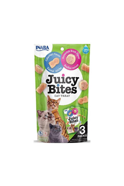 Inaba اينابا مكافآت رطبة طحالب والكاليماري للقطاوة 3*11.3غ