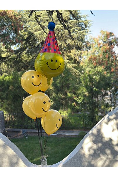 Kukuletaparty Gülen Yüz Balon Seti
