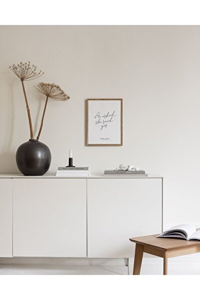 Thetic El a întrebat, ea a spus da - Poster de perete PREMIUM fără ramă cu estetică modernă