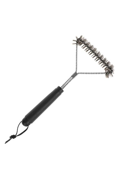 SHOPIENS Perie triunghiulară din oțel inoxidabil pentru curățarea grătarului ...