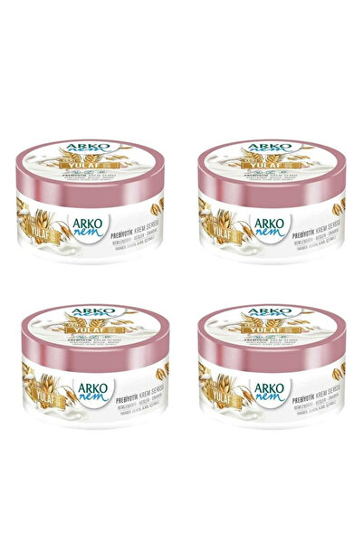 ARKO Prebiyotik, Yulaf Sütü, El ve Vücut Kremi - 250 ml x 4 Adet