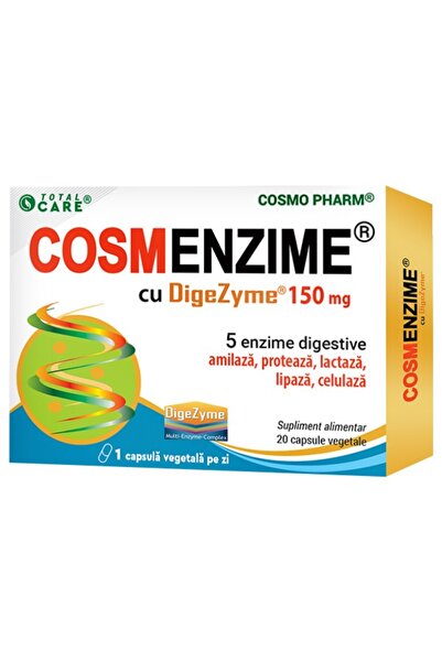 Cosmo Pharm CosmEnzime TOTAL CARE® - Eases Digestion and Intestinal Transit