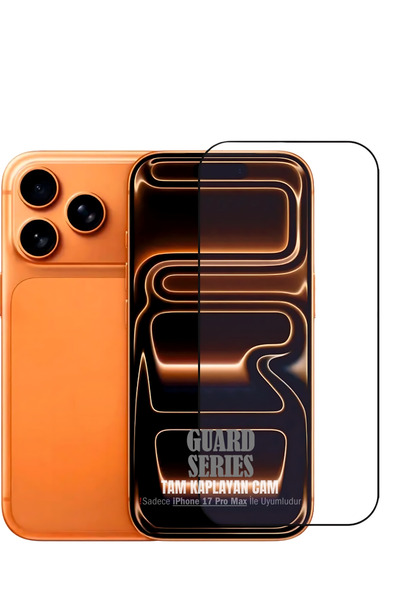 Evax (Guard Tam) iPhone 17 Pro Max Uyumlu Tam Kaplayan Guard Serisi Temperli ...