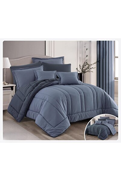 SNOOZYL Plain double hotel bed sheet with microfiber filling for hotel comfort