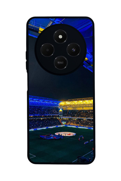 Aksel Kılıf Xiaomi Redmi 14C Uyumlu Baskılı, Mat Siyah,Yumuşak Silikon, Koruy...