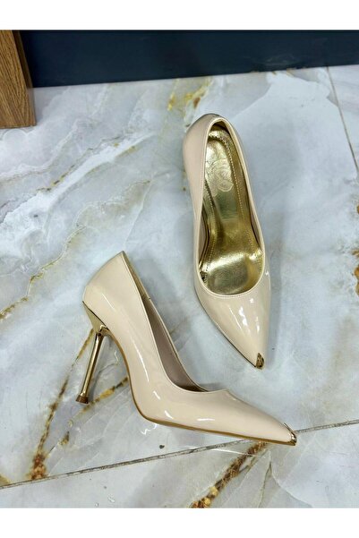 HCO Women's Galvanized Thin Heeled 10.5 Centimeter Evening Dress Shoes