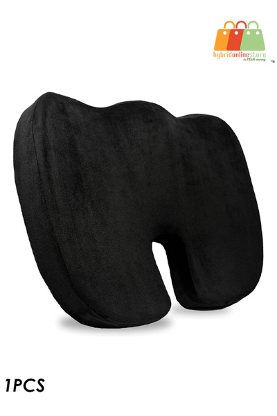 Oscar وسادة مقعد مريحة من إسفنج الذاكرة، غطاء مخملي، ظهر مضاد للانزلاق، مثالية للجلوس لفترة طويلة