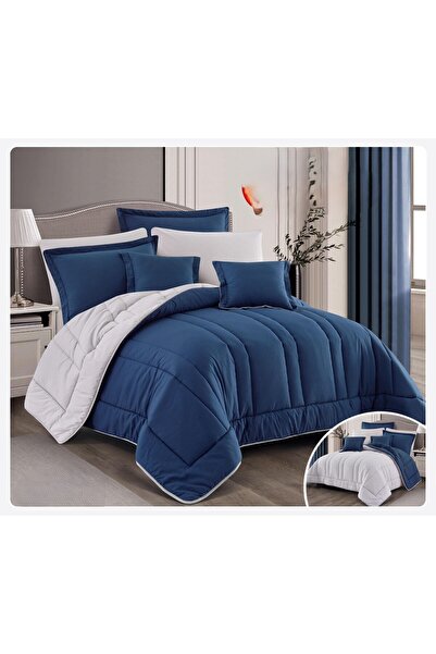 SNOOZYL Plain double hotel bed sheet with microfiber filling for hotel comfort