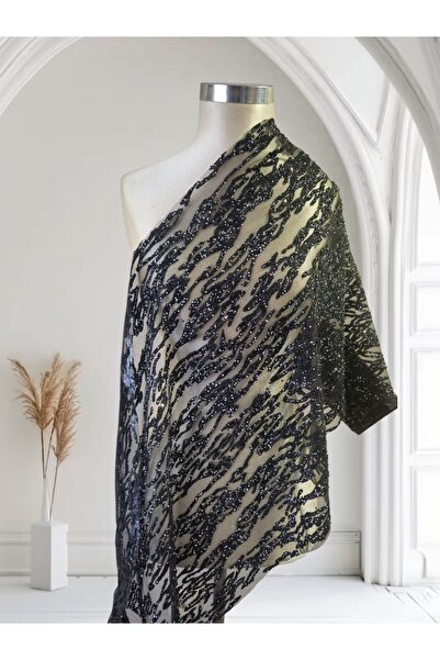 SEDRA TEKSTİL Lüx tasarım taşlı simli tül kumaş abiye ve özel gün elbiseleri ...