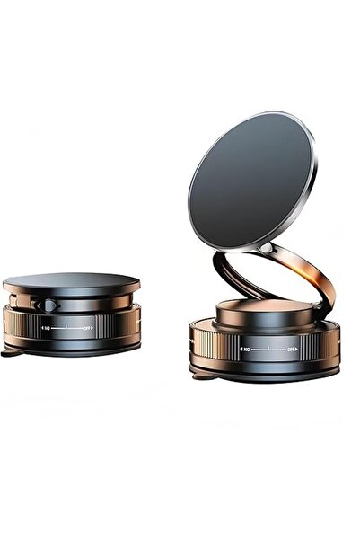 Generic Baruite upgraded 360° Vacuum Magnetic Phone Holder, Foldable magnetic Car Phone Mount, Hands-Free S