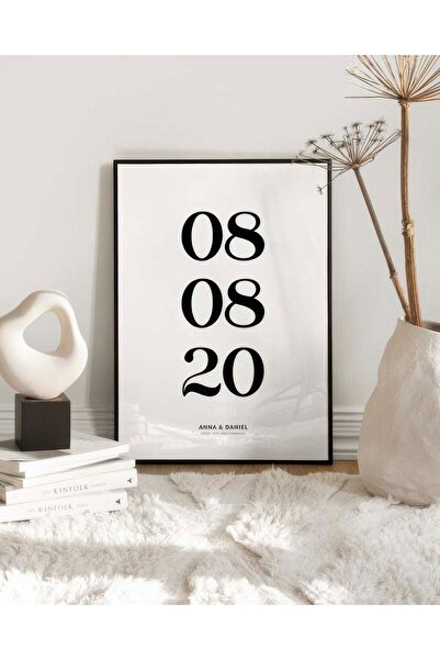 Thetic From This Day Forward White - Modern Aesthetic Frameless Premium Wall Art Poster
