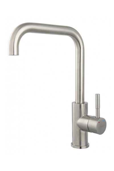 FERRO Baterie de bucătărie cu cioc înalt, mobilă - Camira Inox